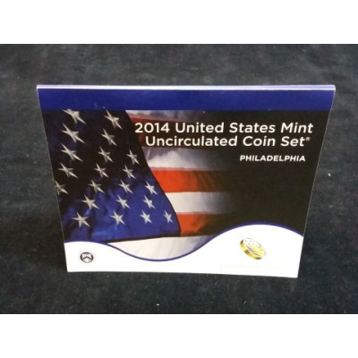 Буклет: Годовой набор монет США 2014 (Филадельфия)